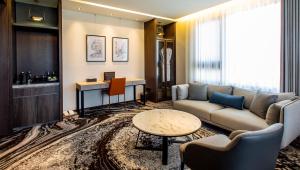 Posezení v ubytování JSL hotel