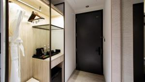 Dapur atau dapur kecil di JSL hotel
