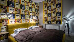 Voodi või voodid majutusasutuse Dream Team Zamoyskiego toas