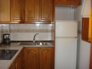 Kuchyň nebo kuchyňský kout v ubytování Apartamentos SOL y PLAYA Torremolinos