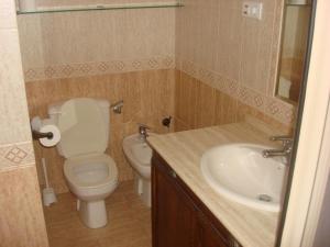 Koupelna v ubytování Apartamentos SOL y PLAYA Torremolinos