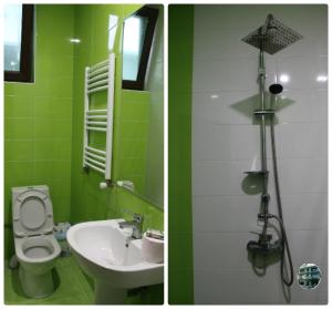Vonios kambarys apgyvendinimo įstaigoje Shekvetili Green House