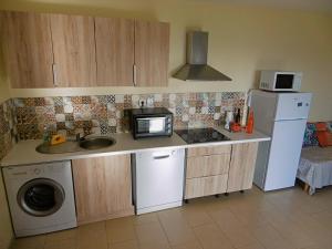 A kitchen or kitchenette at Mango Trees