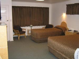 Posezení v ubytování Coachman Motel