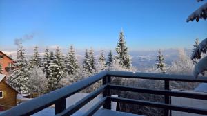 Casa Miorița v zimě