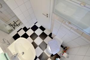 Koupelna v ubytování Fewo Waldesruh