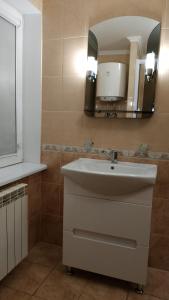 Koupelna v ubytování Eco Sadyba Chertizh