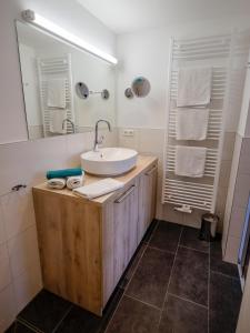 Kúpeľňa v ubytovaní Aktiv Hotel Karnia
