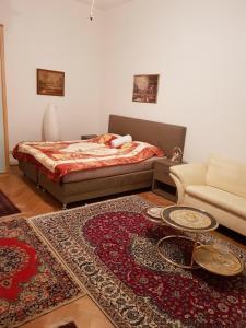 Кровать или кровати в номере Vienna- Luxury Appartement