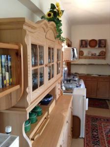 Küche/Küchenzeile in der Unterkunft Gästehaus Renate