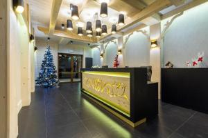 Lobby alebo recepcia v ubytovaní Aparthotel Diamond SPA Family