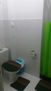 Koupelna v ubytování Condominio casas do campo