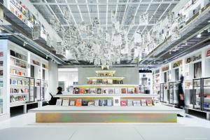 The library in a hosteleket