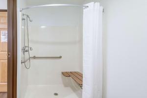 Et badeværelse på Econo Lodge Franklin