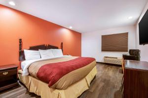 Et tv og/eller underholdning på Econo Lodge Franklin