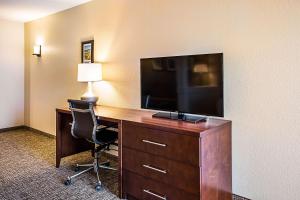 TV a/nebo společenská místnost v ubytování Comfort Inn & Suites Niagara Falls Blvd USA