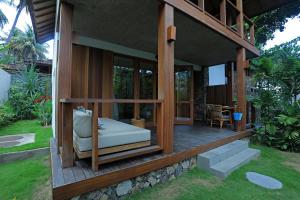Zahrada ubytování Jeeva Santai Villas