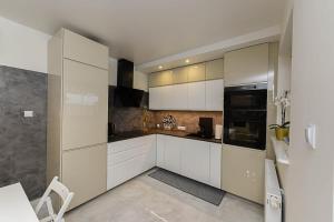 Kuchyňa alebo kuchynka v ubytovaní Apartament Wróbelkowo
