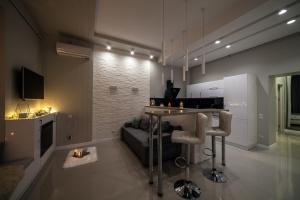 Televízia a/alebo spoločenská miestnosť v ubytovaní Spa Luxe Virmenska