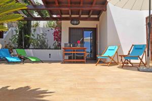 Patio nebo venkovní prostory v ubytování Appartment Pinar