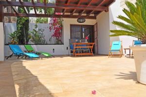 Patio nebo venkovní prostory v ubytování Appartment Pinar
