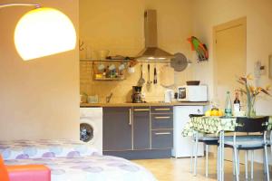 Kuchyň nebo kuchyňský kout v ubytování Appartment Pinar