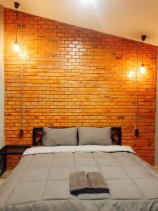 Postel nebo postele na pokoji v ubytování Bed Box