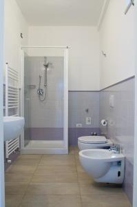 Een badkamer bij A Durmì