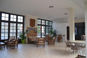 Istumisnurk majutusasutuses Auberge de la Vallée d'Ossau