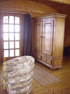 A seating area at Komfort Apartman