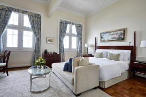 Кровать или кровати в номере Copacabana Palace, A Belmond Hotel, Rio de Janeiro