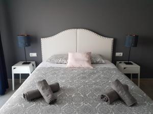 Postel nebo postele na pokoji v ubytování Classic Flat Valencia