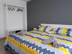Postel nebo postele na pokoji v ubytování Classic Flat Valencia