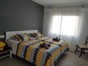 Postel nebo postele na pokoji v ubytování Classic Flat Valencia
