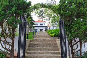 Zahrada ubytování Lamarque Dalat Villa