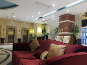 Posezení v ubytování Oasis Hotel