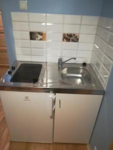 Η κουζίνα ή μικρή κουζίνα στο Apartament Rodzinny +45 φωτογραφίες