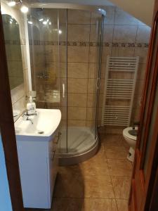 Phòng tắm tại Casa Juliana