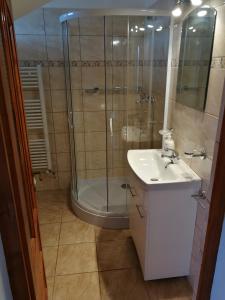 Ένα μπάνιο στο Casa Juliana