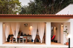 Kawasan patio atau luaran di Quinta Minuvida