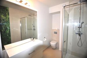 Kúpeľňa v ubytovaní Apartament Bluszcz