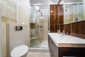 Kúpeľňa v ubytovaní Apartament Wietora WAWELOFTS + 26 fotografií