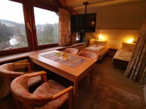 Posezení v ubytování Hotel zur Schmiede
