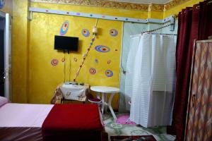 TV a/nebo společenská místnost v ubytování City Hostel