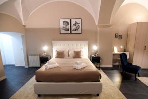 Posteľ alebo postele v izbe v ubytovaní Suite 21 - Piazza Navona