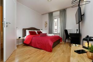 A bed or beds in a room at Termini Terrace