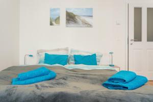Posteľ alebo postele v izbe v ubytovaní Lovely Studio Apartment Volkertmarkt