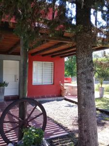 Κήπος έξω από το Cabañas en las Sierras de Cordoba