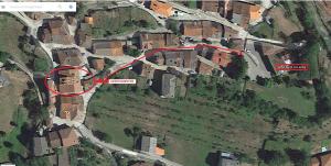 CasoにあるApartamentos rurales La Lastra 2 llaves,の住宅概要地図