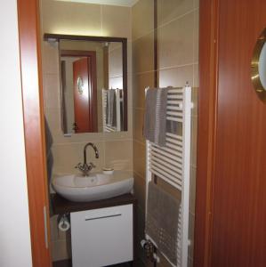 Koupelna v ubytování Penzion Letná